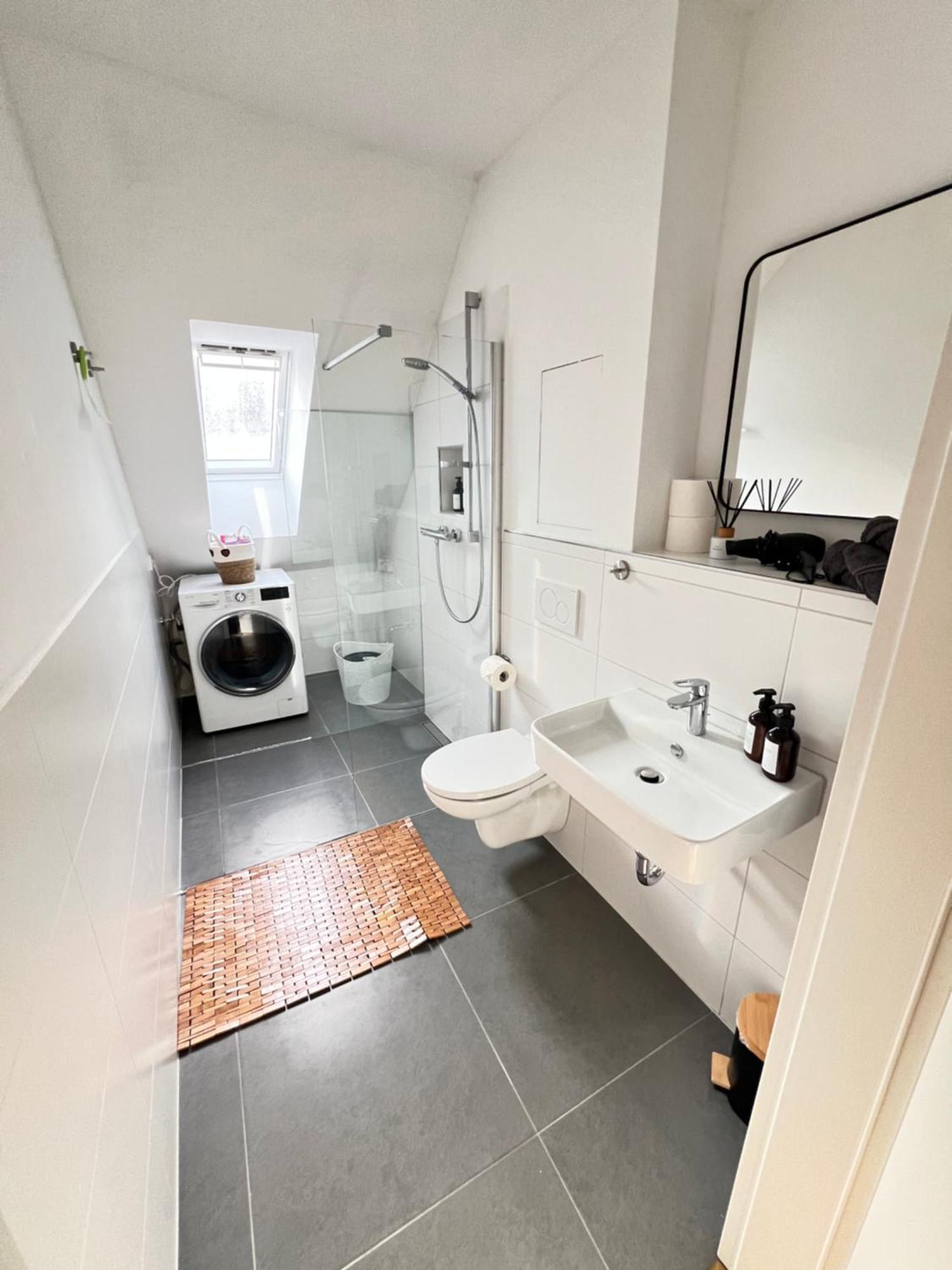 Maisonette-Apartment Mit Klimaanlage - In Dorsten Zentrum - ภายนอก รูปภาพ