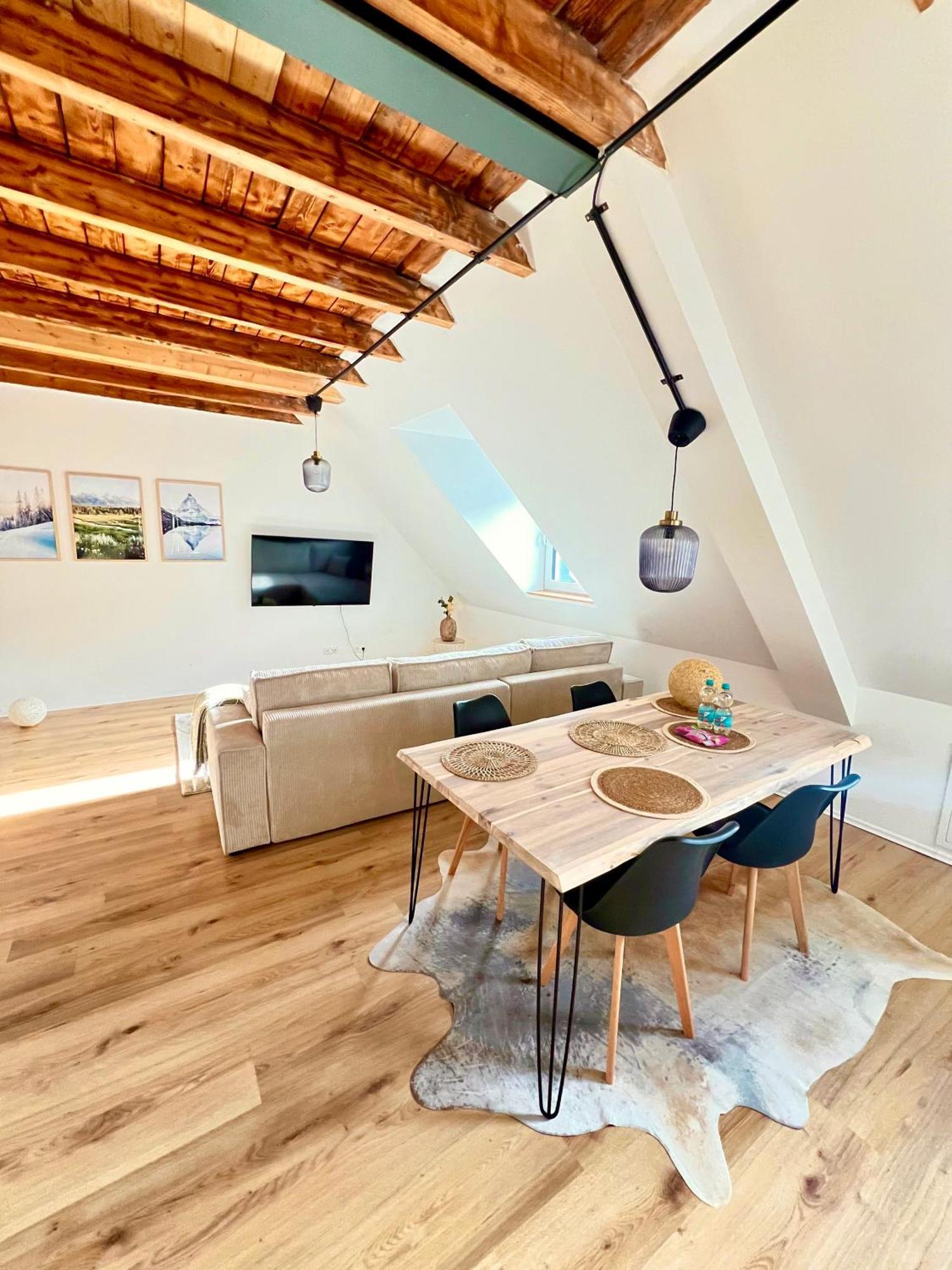 Maisonette-Apartment Mit Klimaanlage - In Dorsten Zentrum - ภายนอก รูปภาพ